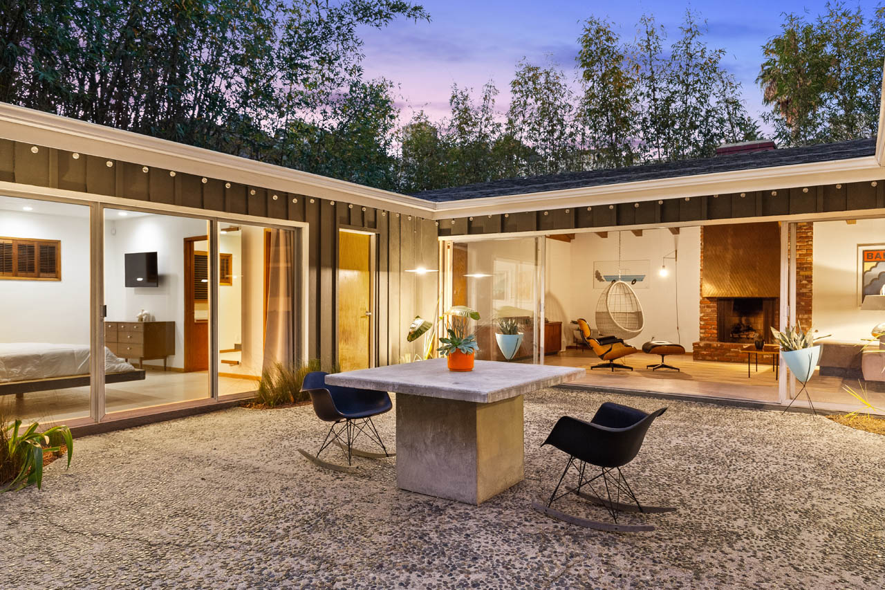 4753 Forman Ave Toluca Lake Mid-Century Modern Home for Sale Tracy Do Compass Real Estate