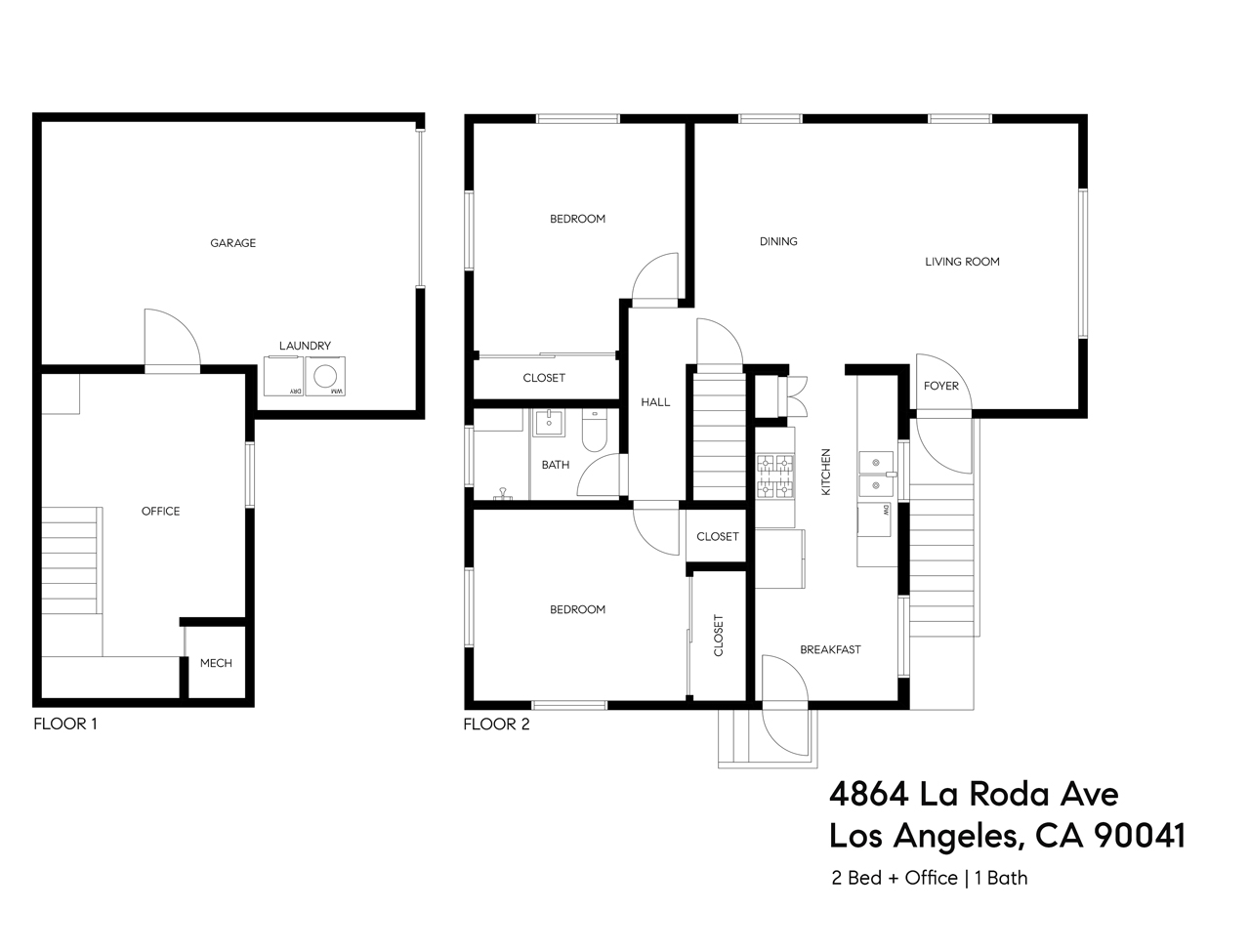 4864 La Roda Ave Eagle Rock Home for Sale Tracy Do Compass Real Estate