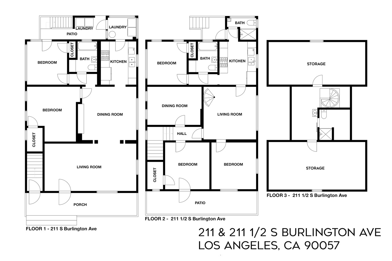 211 S Burlington Ave Westlake Duplex for Lease HiFi Echo Park adjacent