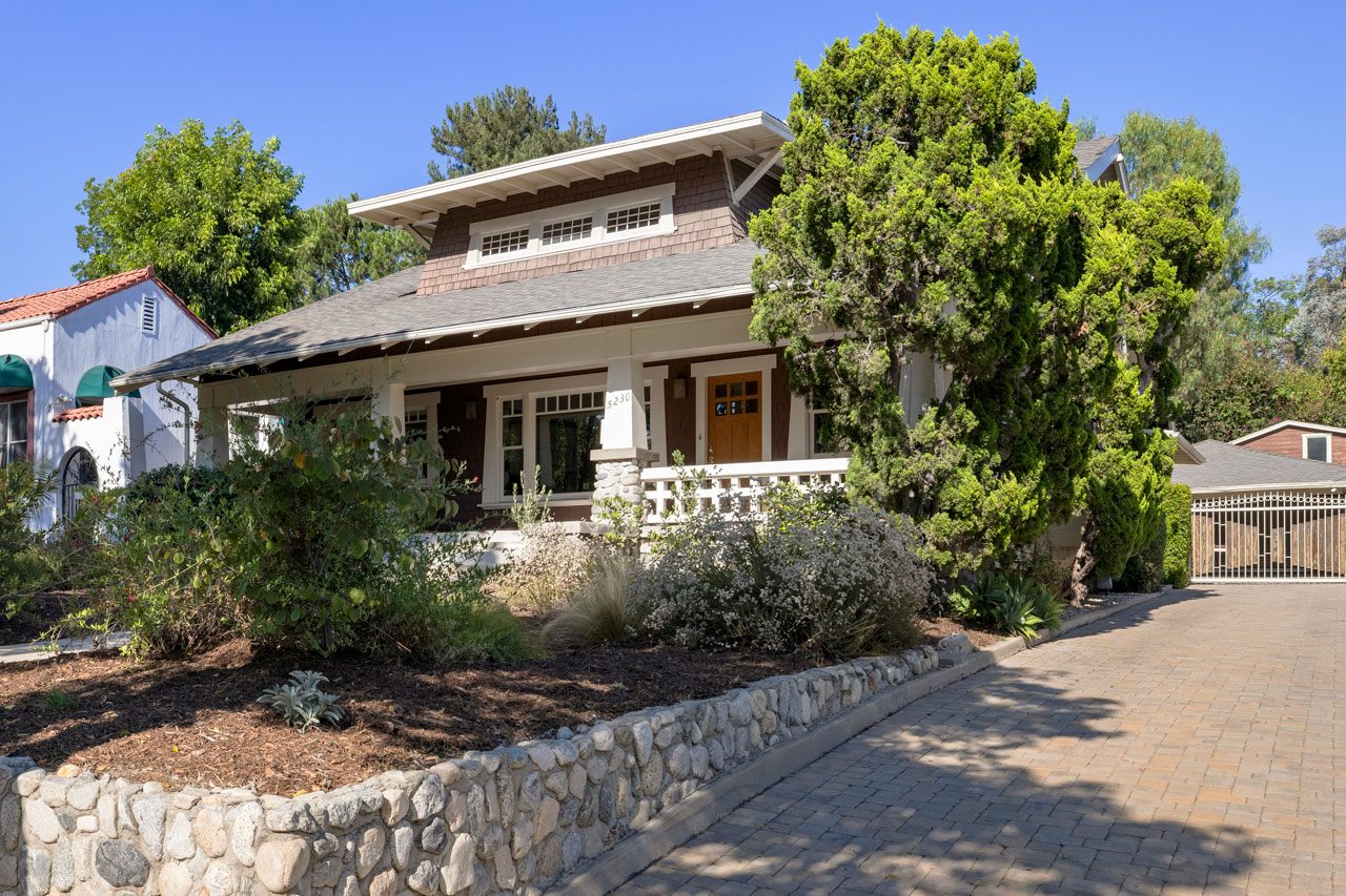 5230 La Roda Ave Eagle Rock Craftsman Home for Sale Tracy Do Real Estate