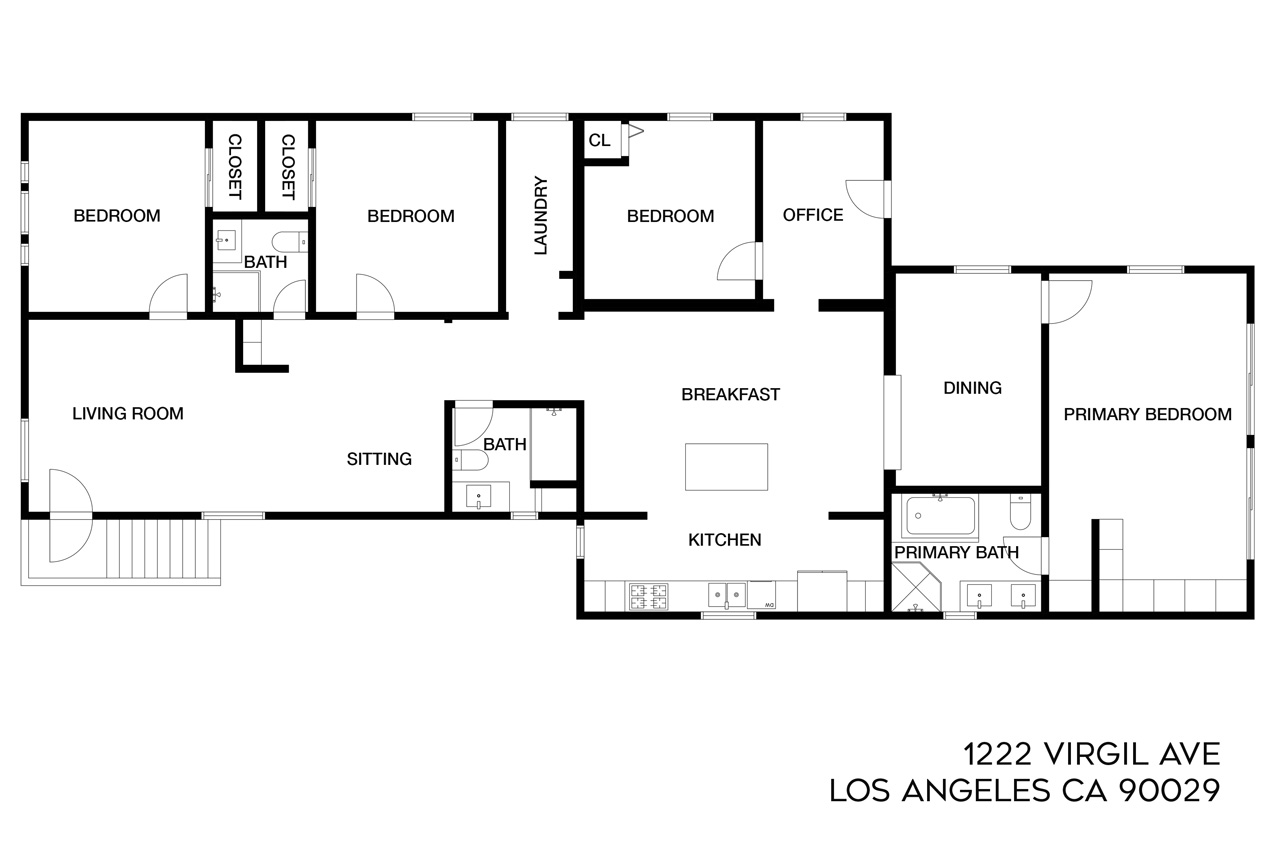 1222 N Virgil Ave Home for Sale Tracy Do Real Estate