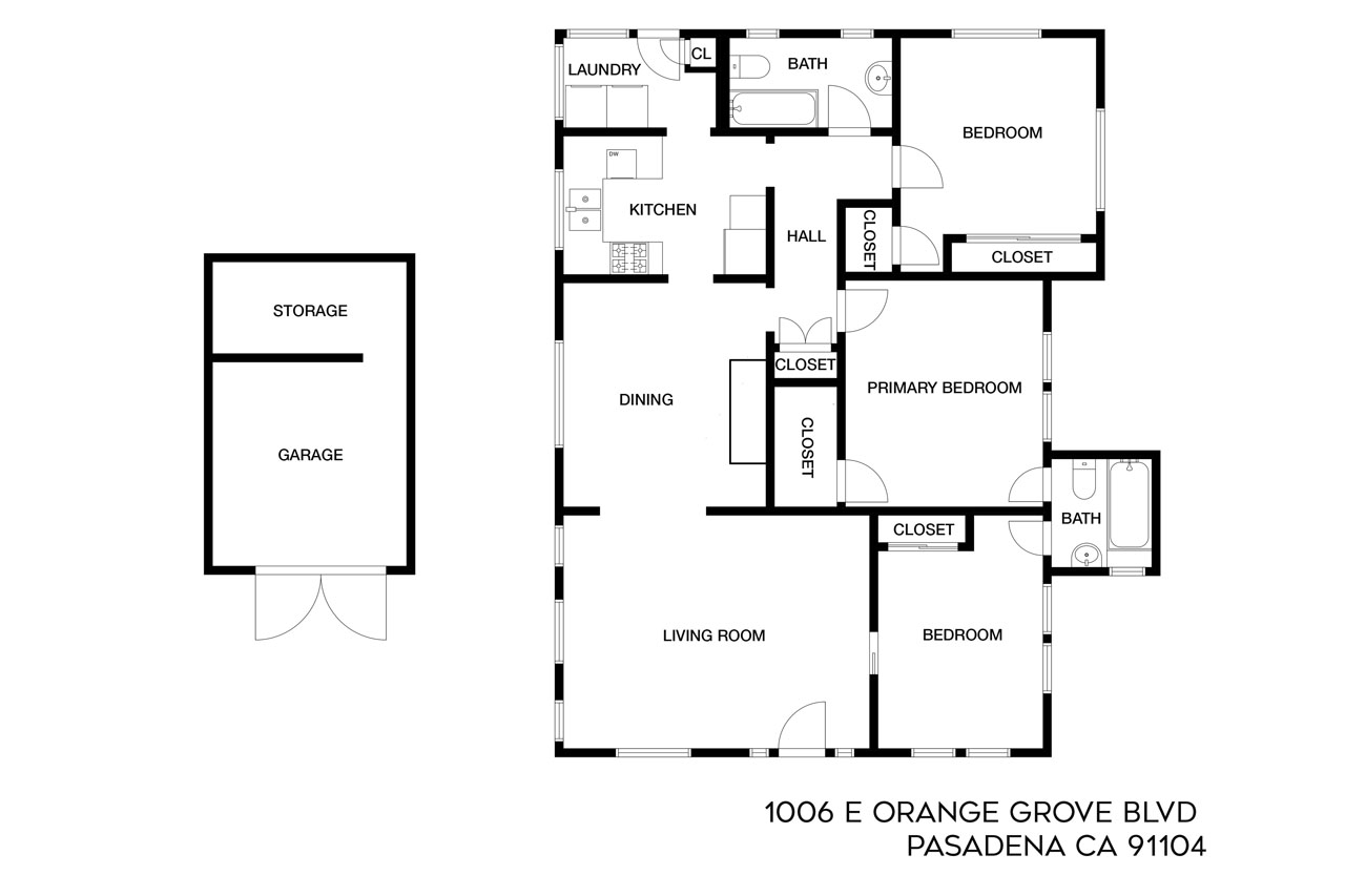1006 E Orange Grove Blvd Pasadena Bungalow for Sale Tracy Do Real Estate