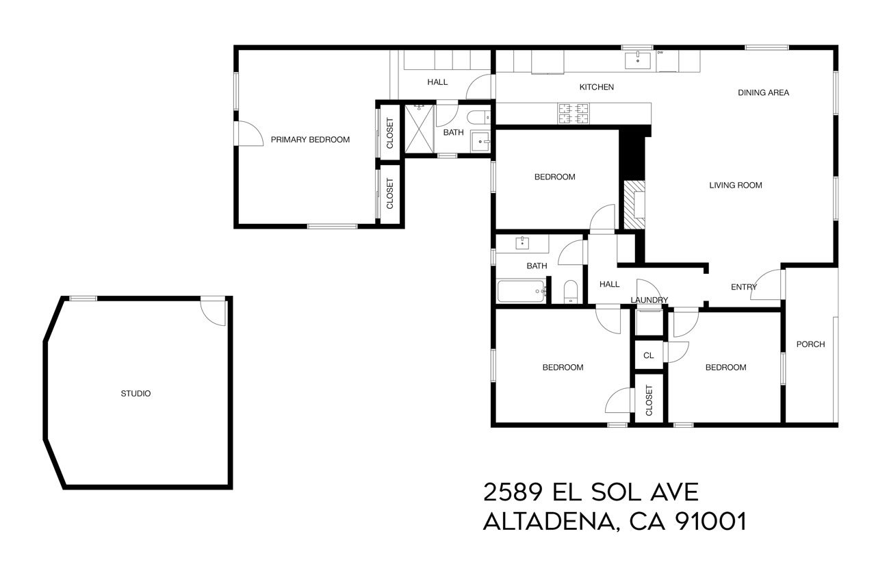2589 El Sol Ave Altadena home for Sale Tracy Do Real Estate