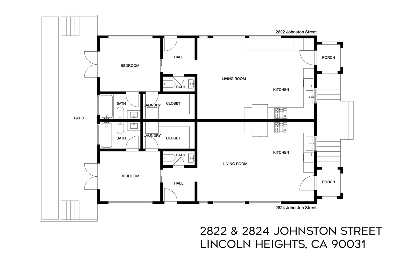 2822 & 2824 Johnston St Lincoln Heights Duplex for Sale Tracy Do Real Estate