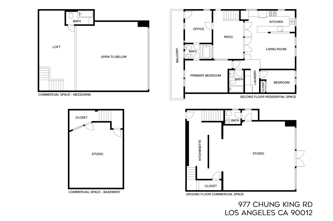977 Chung King Rd Chinatown Mixed-use commercial property for sale Tracy Do Real Estate