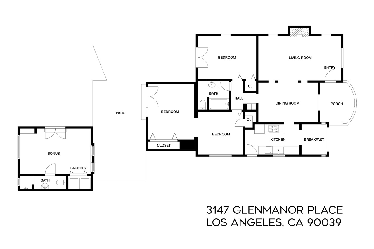 3147 Glenmanor Pl Atwater Village home for Sale Tracy Do Real Estate