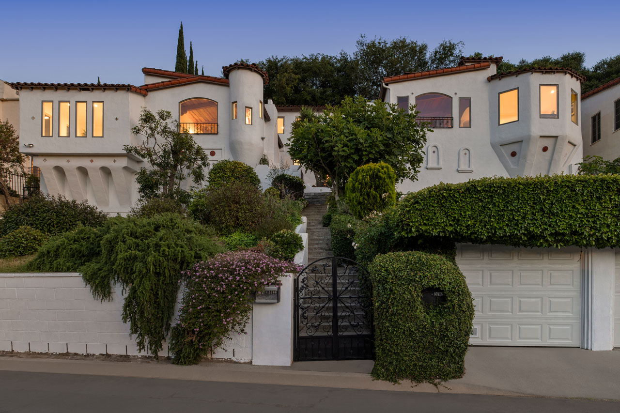 3700 & 3702 Arbolada Rd Los Feliz Spanish Duplex for Sale Tracy Do Real Estate