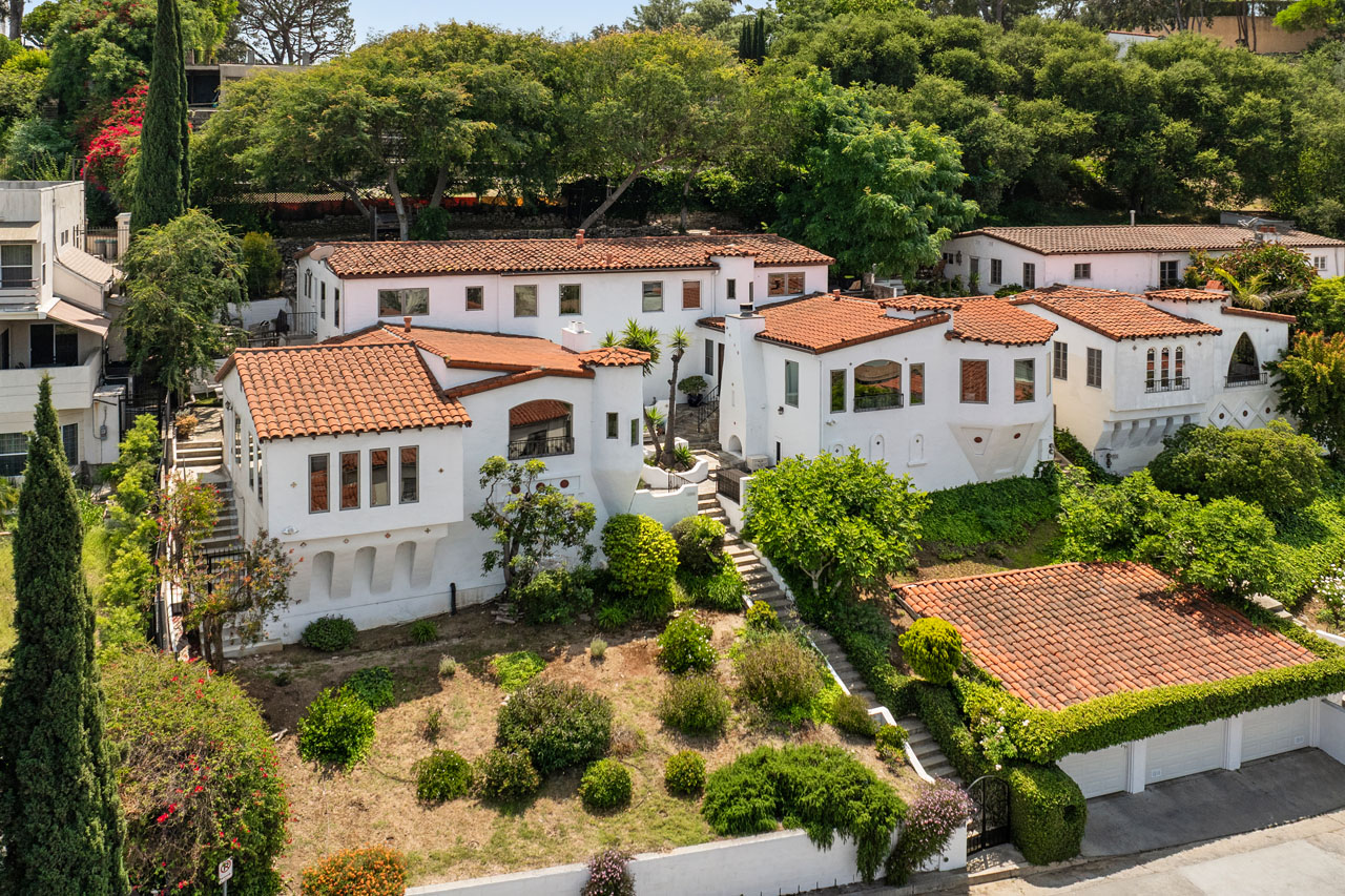 3700 & 3702 Arbolada Rd Los Feliz Spanish Duplex for Sale Tracy Do Real Estate