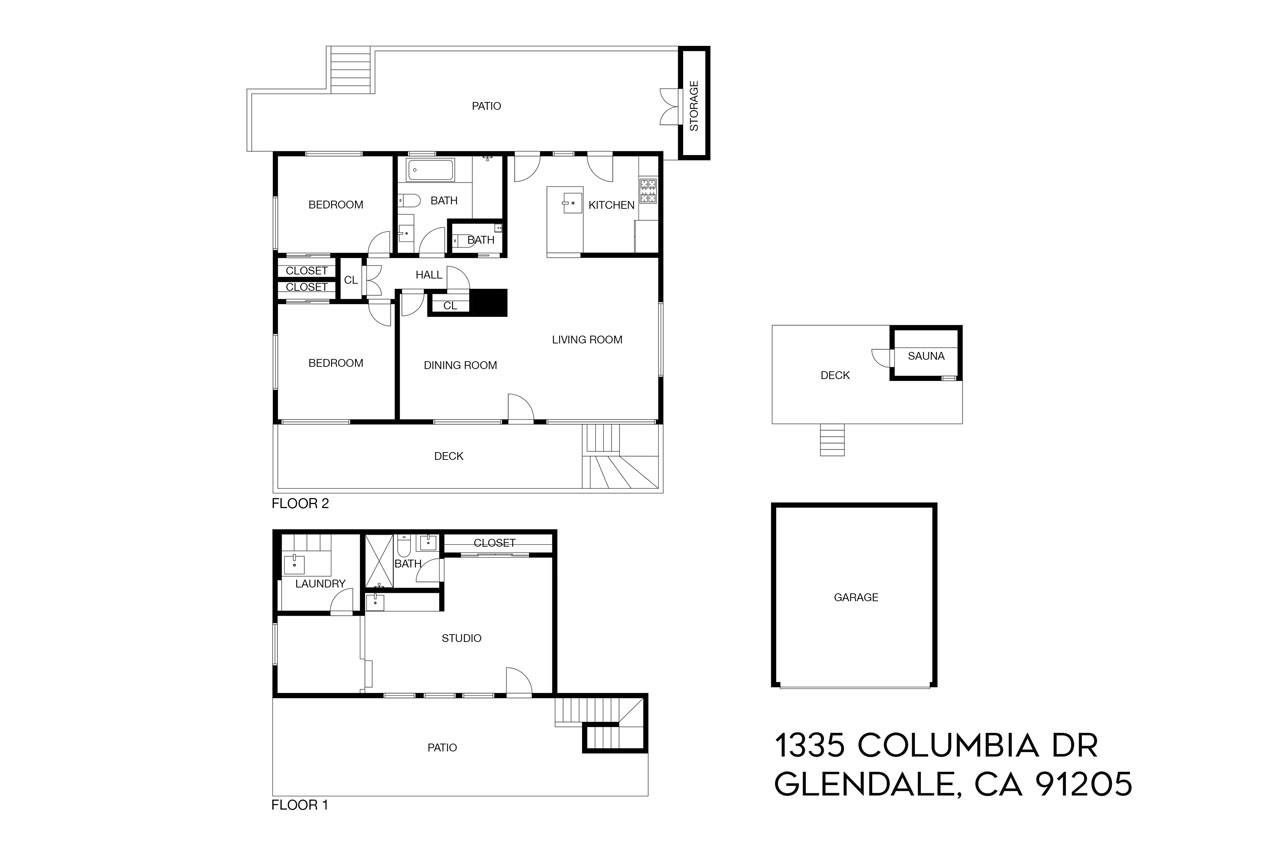 1335 Columbia Dr Glendale Mid Century home for sale Tracy Do real estate