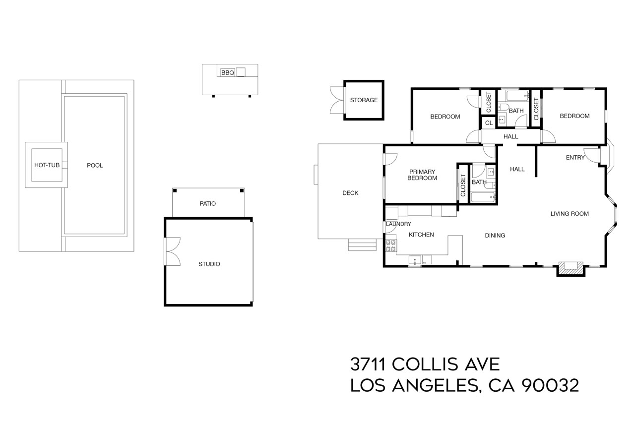 3711 Collis Ave El Sereno Home with a pool for Sale Tracy Do Real Estate