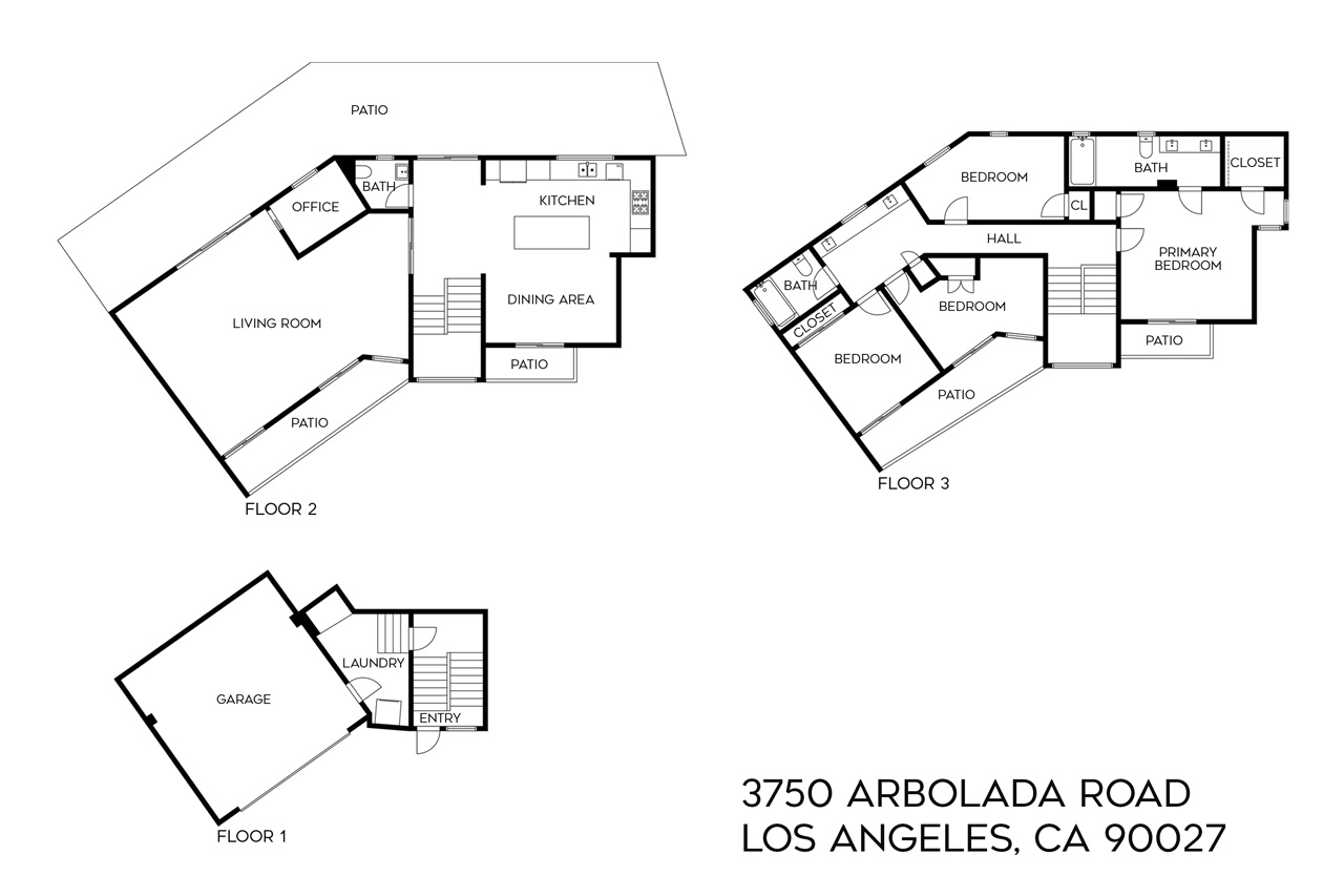 3750 Arbolada Rd Los Feliz home for sale Tracy Do Real Estate