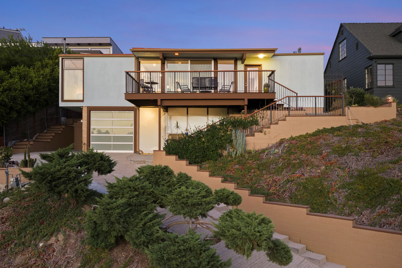 2508 Armstrong Ave Silver Lake Mid-century post and beam home for sale Tracy Do Real Estate
